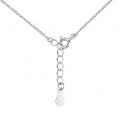 Lantisor argint luna cu pietre DiAmanti Z1710N-DIA